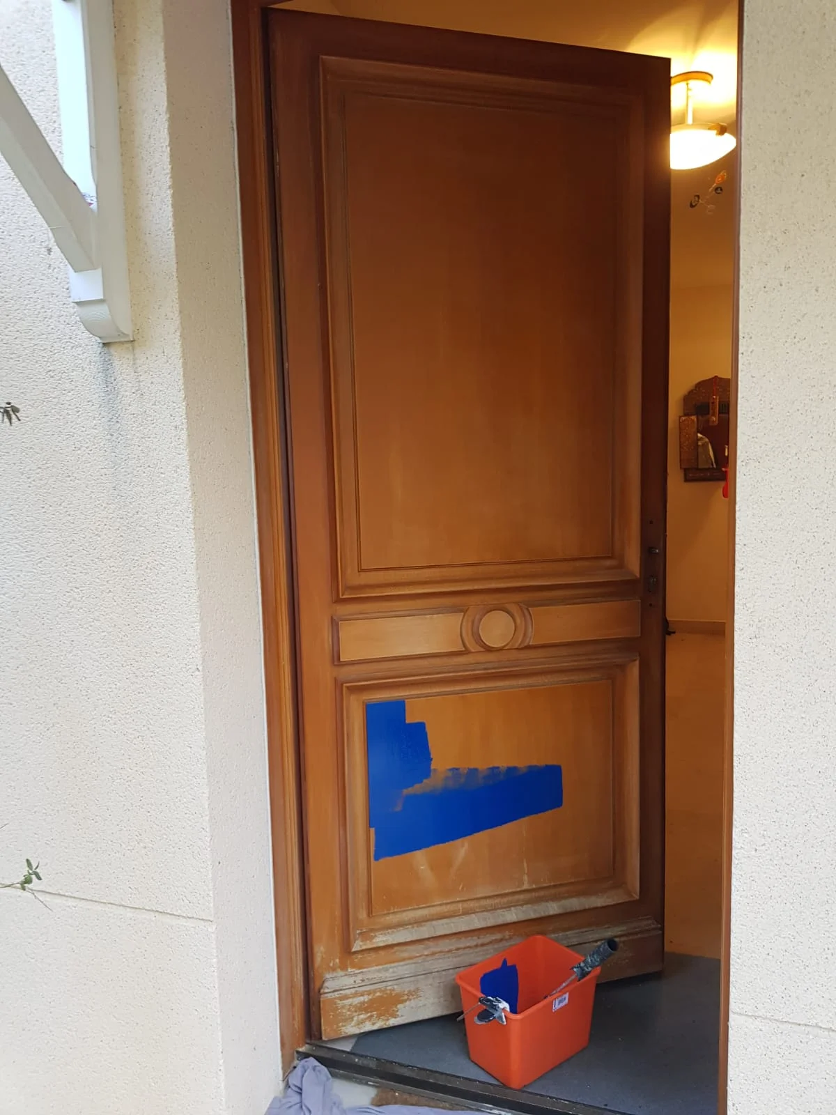 peinture-porte-avant avant travaux